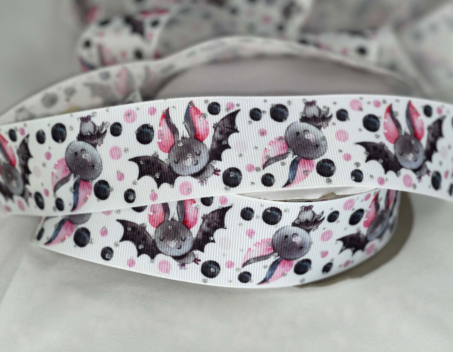 5 yards 1.5" Cute Bats