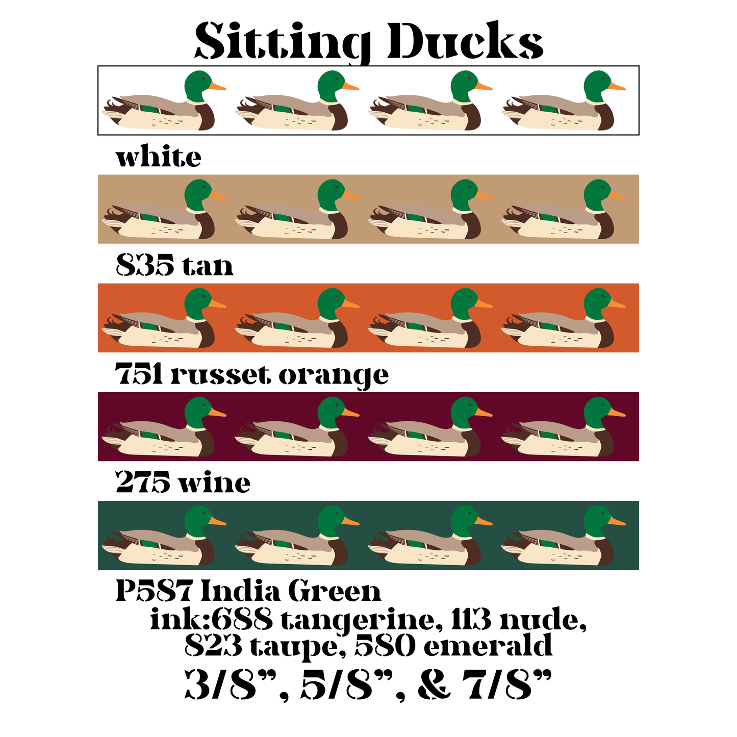 Sitting Ducks