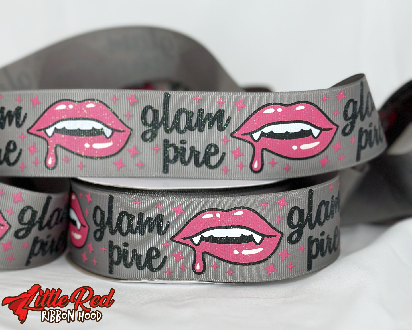 5 Yards 1.5" Glampire Ribbon