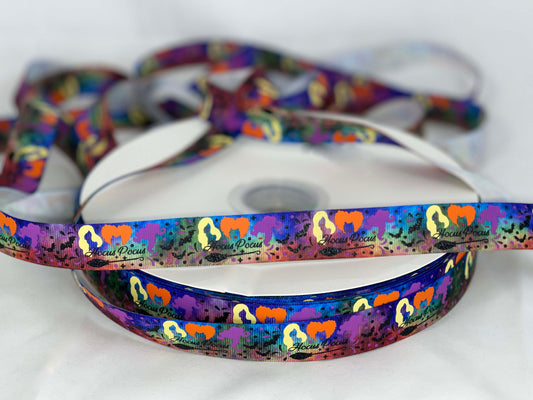 5 Yards 7/8" Hocus Pocus Ribbon